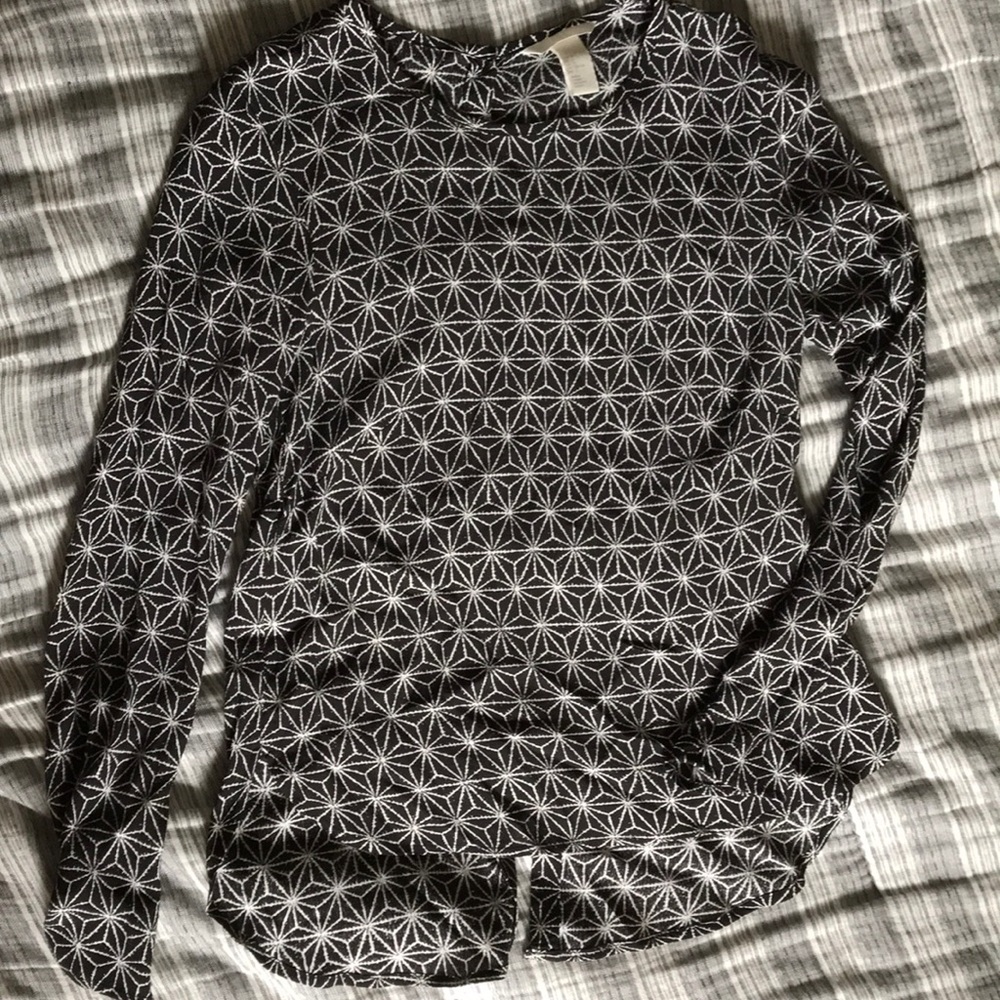 H&M long sleeve blouse